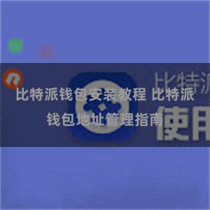 比特派钱包安装教程 比特派钱包地址管理指南