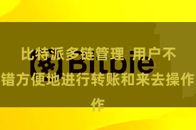 比特派多链管理  用户不错方便地进行转账和来去操作