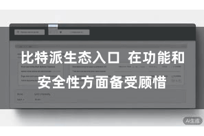 比特派生态入口  在功能和安全性方面备受顾惜