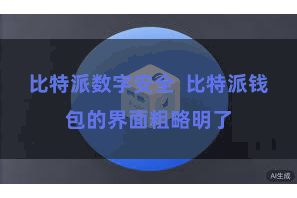 比特派数字安全 比特派钱包的界面粗略明了