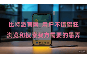 比特派官网 用户不错猖狂浏览和搜索我方需要的愚弄