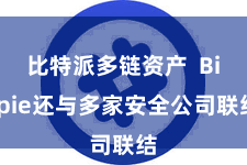 比特派多链资产  Bitpie还与多家安全公司联结